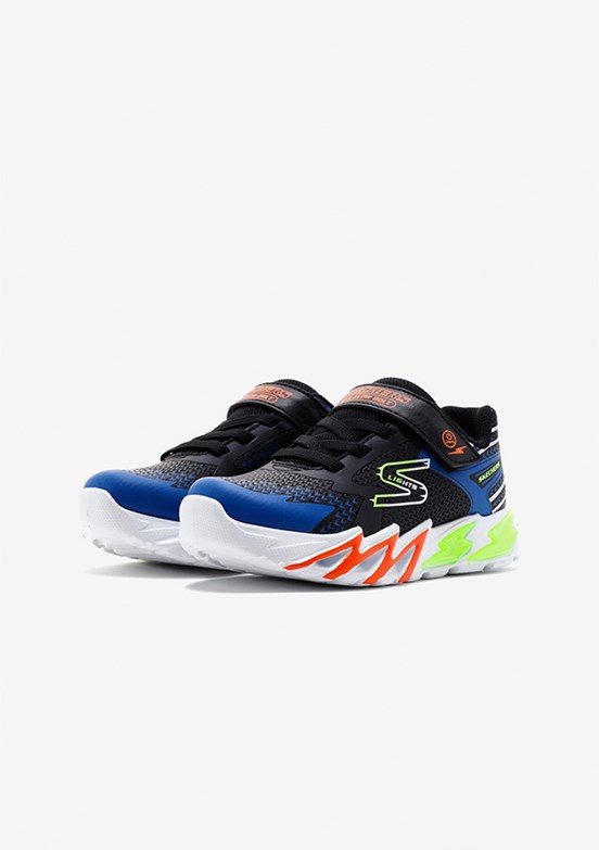 SKECHERS Çok Renkli Erkek Çocuk Flex Glow Bolt Sneaker Ayakkabı