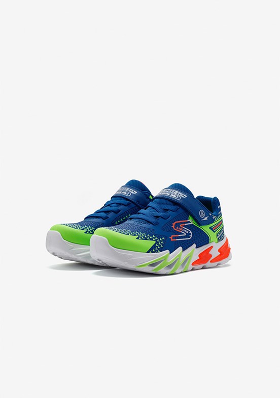 SKECHERS Çok Renkli Erkek Çocuk Flex Glow Bolt Sneaker Ayakkabı