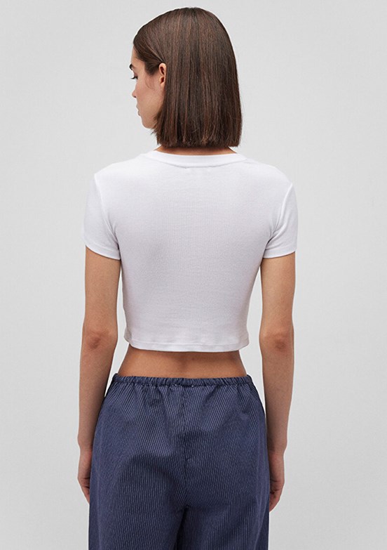 MAVİ Beyaz Kadın Basic T-Shirt