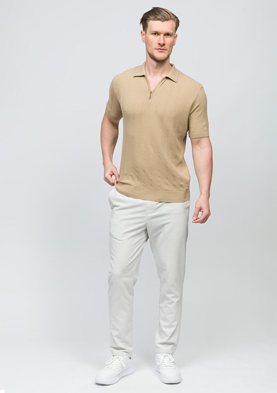 JOHNNY JOE Rice Vizon Erkek Polo Yaka T-shirt
