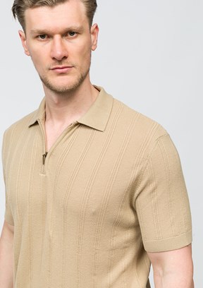 JOHNNY JOE Rice Vizon Erkek Polo Yaka T-shirt