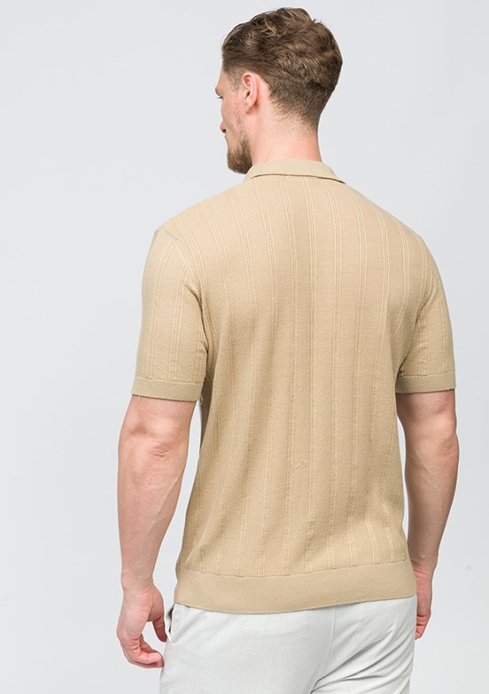 JOHNNY JOE Rice Vizon Erkek Polo Yaka T-shirt