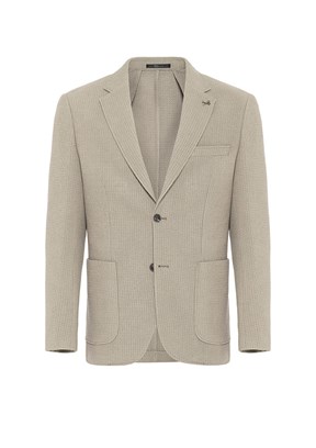 SÜVARİ Yeşil Erkek Slim Ceket