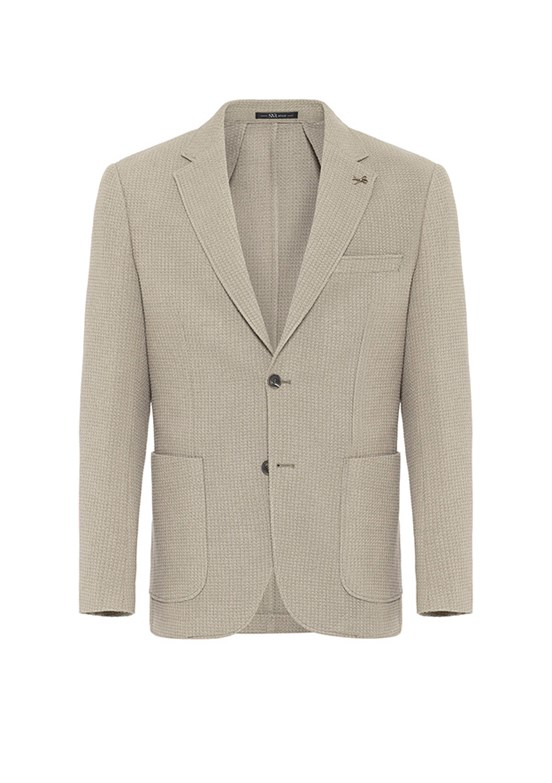 SÜVARİ Yeşil Erkek Slim Ceket