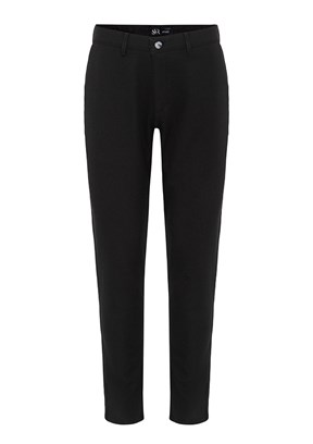 SÜVARİ - PN1014400401 Erkek Siyah Slim Pantolon