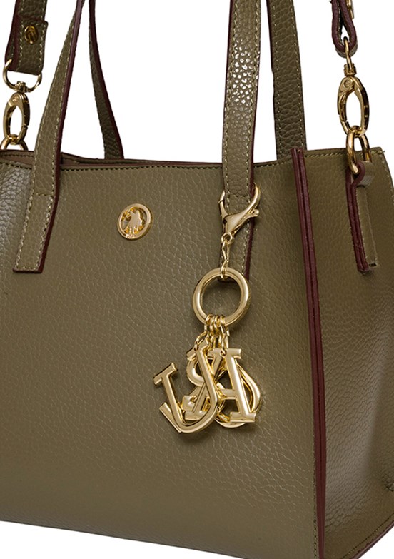 US POLO ASSN Haki Kadın Çapraz Çanta