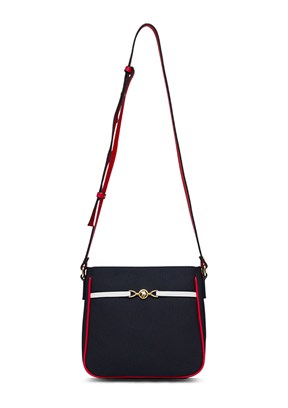 US POLO ASSN Beyaz Lacivert Kırmızı Kadın Çapraz Çanta