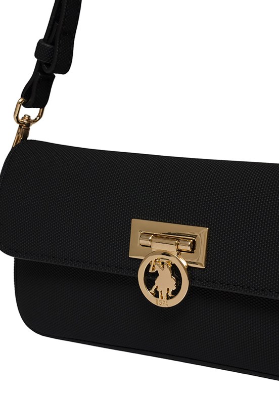 US POLO ASSN Siyah Kadın Çapraz Çanta