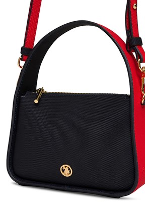 US POLO ASSN Beyaz Lacivert Kadın Çapraz Çanta