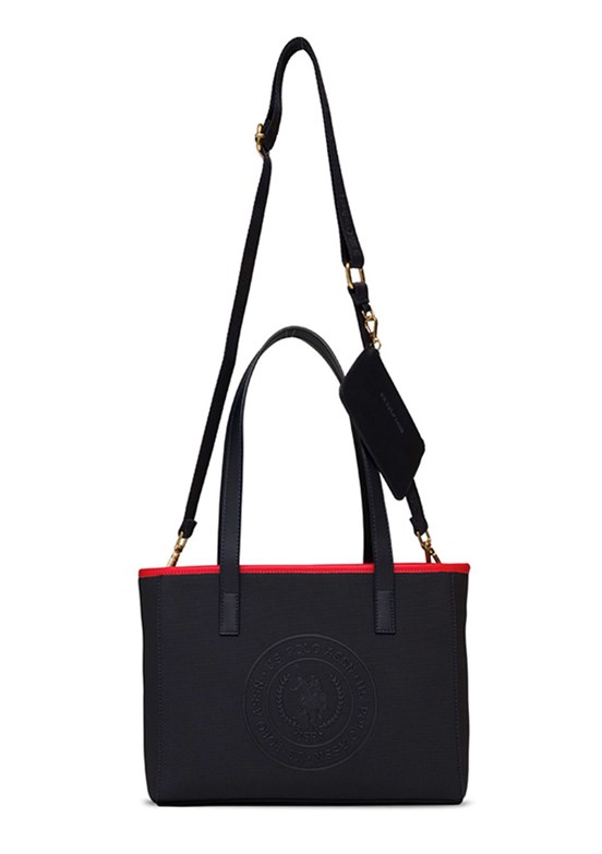 US POLO ASSN Lacivert Kırmızı Kadın Çapraz Çanta