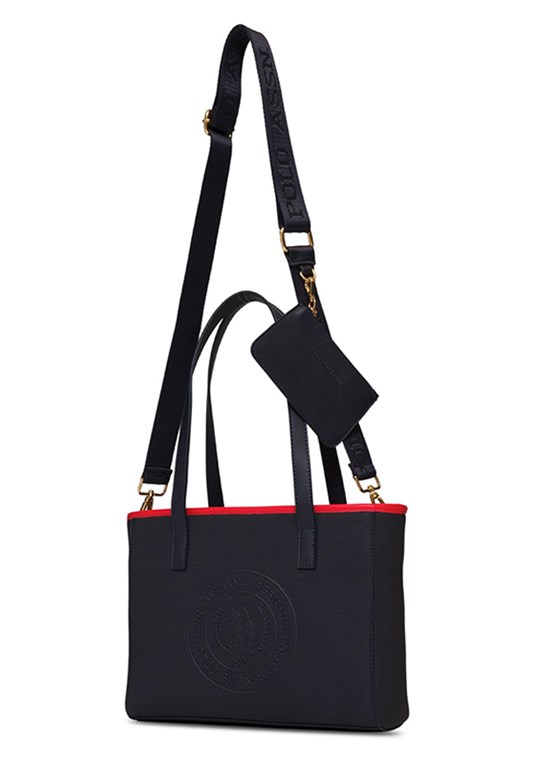US POLO ASSN Lacivert Kırmızı Kadın Çapraz Çanta