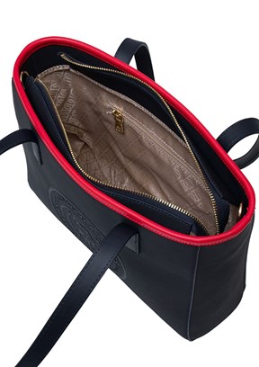 US POLO ASSN Lacivert Kırmızı Kadın Çapraz Çanta