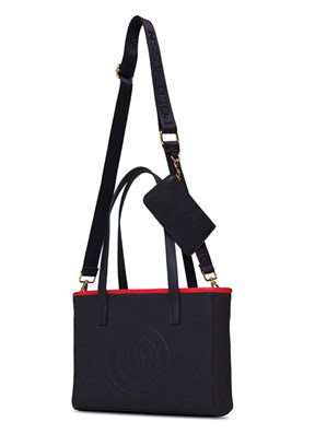 US POLO ASSN Lacivert Kırmızı Kadın Omuz Çantası