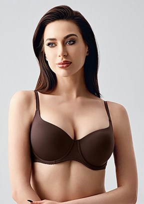 NEW BRA - 3571100000 Kadın Kahverengi Desteksiz Sütyen