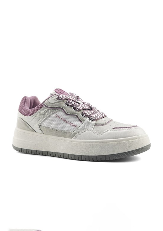 US POLO ASSN Beyaz Kadın Sneaker Ayakkabı