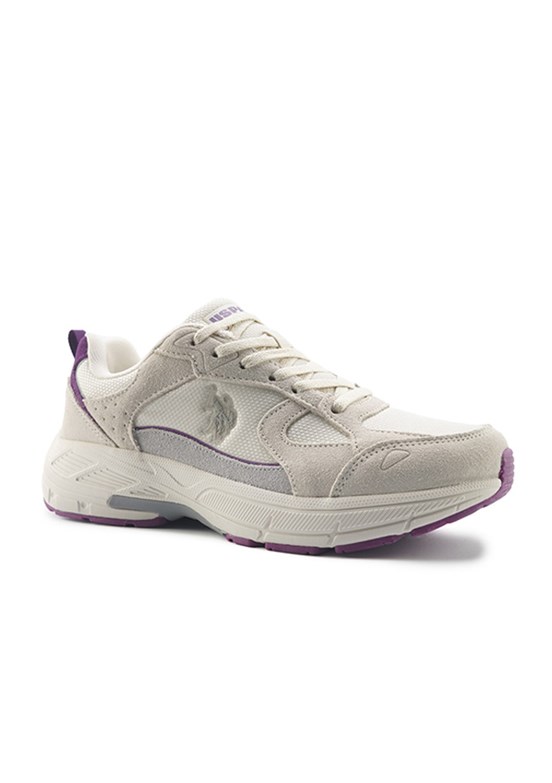 US POLO ASSN Bej Kadın SneakerAyakkabı