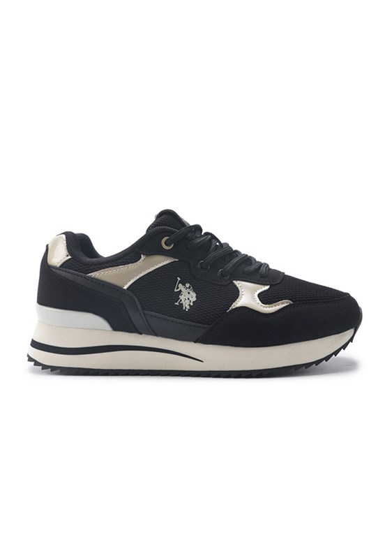 US POLO ASSN Siyah Kadın Sneaker Ayakkabı