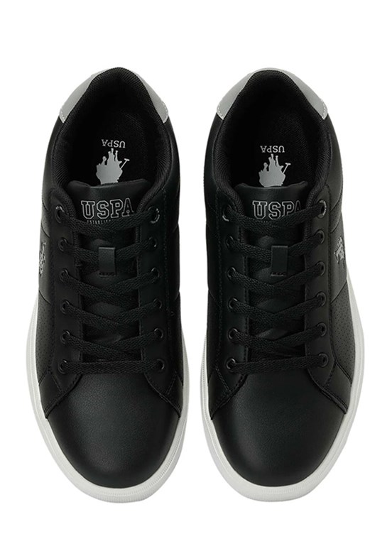 US POLO ASSN ANTHONY 5FX Siyah Erkek Sneaker Ayakkabı