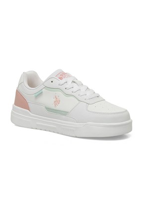 US POLO ASSN - A10194704512010 Kadın Beyaz Sneaker Ayakkabı