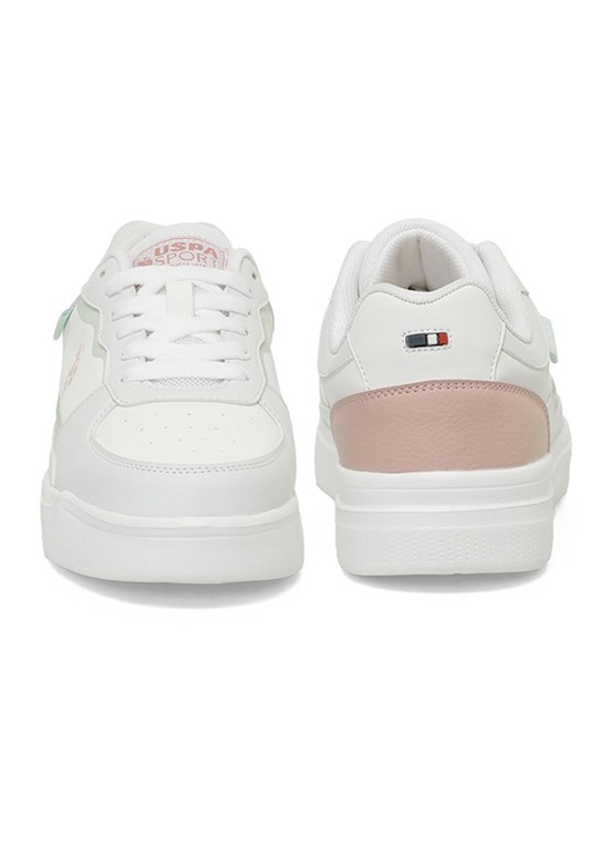 US POLO ASSN - A10194704512010 Kadın Beyaz Sneaker Ayakkabı