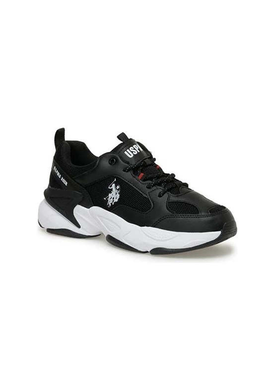 US POLO ASSN Siyah Erkek Sneaker Ayakkabı