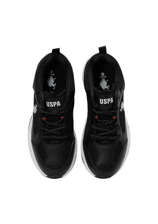 US POLO ASSN Siyah Erkek Sneaker Ayakkabı