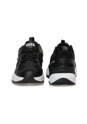 US POLO ASSN Siyah Erkek Sneaker Ayakkabı