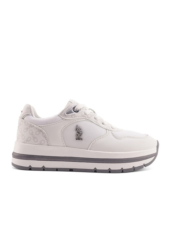 U.S. Polo Assn Beyaz Kadın Sneaker Ayakkabı
