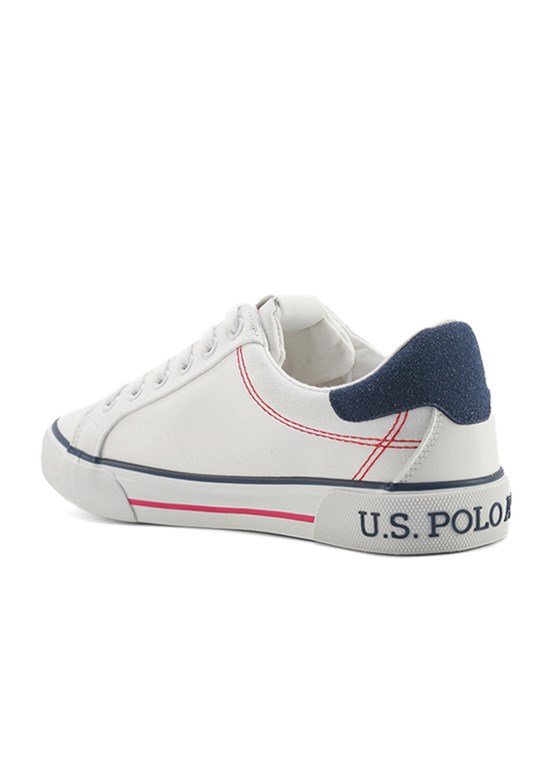 US POLO ASSN Beyaz Kadın Snekaer Ayakkabı