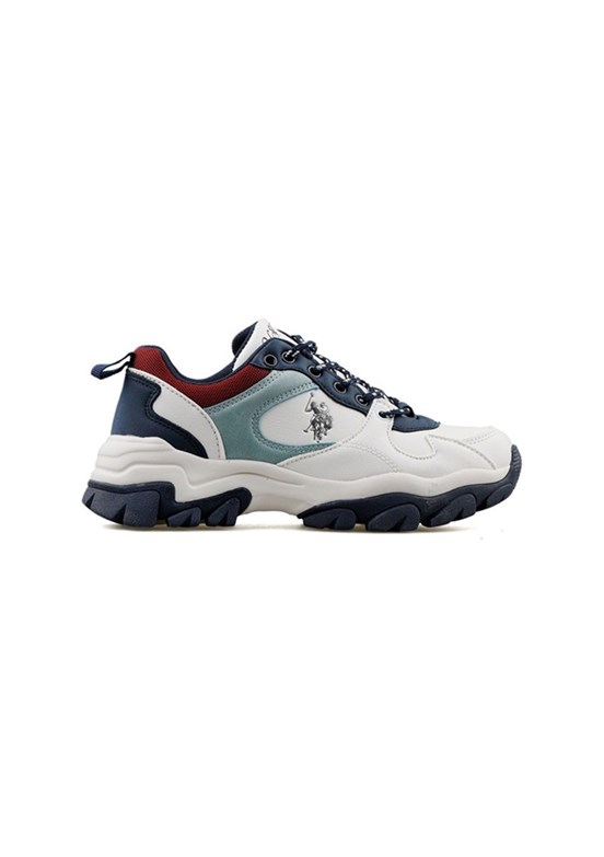 US POLO ASSN Beyaz Kadın Sneaker Ayakkabı
