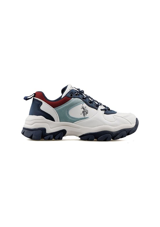 US POLO ASSN Beyaz Kadın Sneaker Ayakkabı