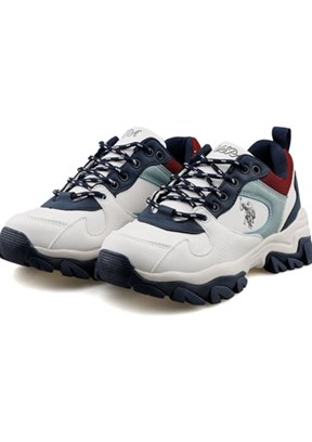 US POLO ASSN Beyaz Kadın Sneaker Ayakkabı