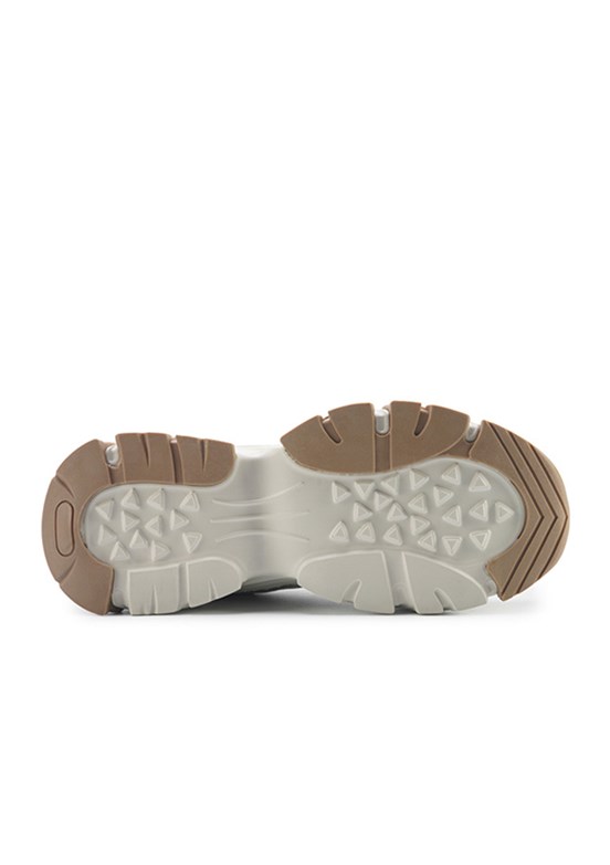 U.S. Polo Assn Bej Kadın Sneaker Ayakkabı