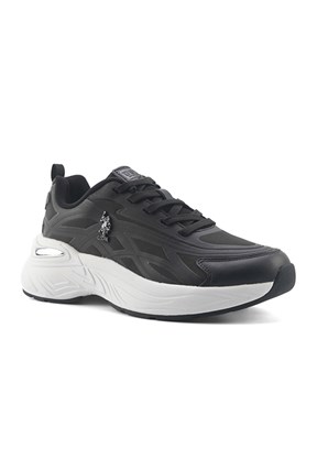US POLO ASSN Siyah Kadın SneakerAyakkabı