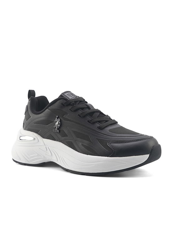 US POLO ASSN Siyah Kadın SneakerAyakkabı