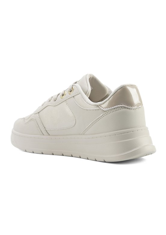 US POLO ASSN Emora 5Fx - A10194674212010 Kadın Bej Sneaker Ayakkabı