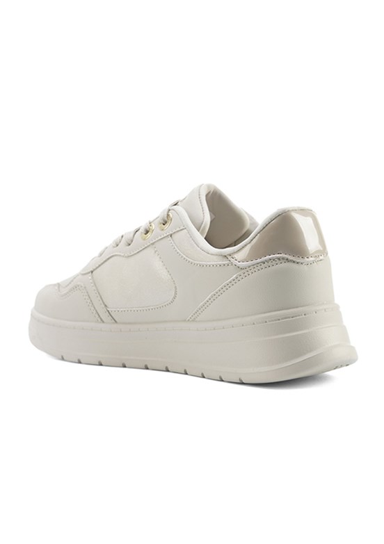 U.S. Polo Assn Bej Kadın Sneaker Ayakkabı