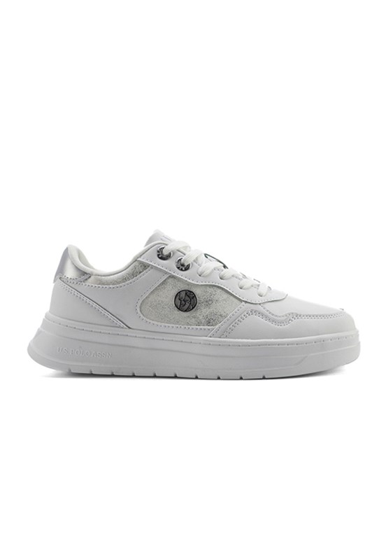 U.S. Polo Assn Beyaz Kadın Sneaker Ayakkabı