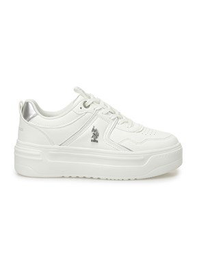 U.S. Polo Assn Beyaz Kadın Sneaker Ayakkabı