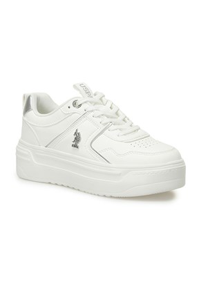 U.S. Polo Assn Beyaz Kadın Sneaker Ayakkabı