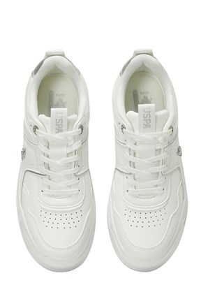 U.S. Polo Assn Beyaz Kadın Sneaker Ayakkabı