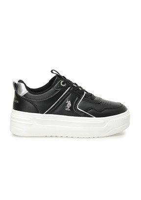U.S. Polo Assn Siyah Kadın Sneaker Ayakkabı