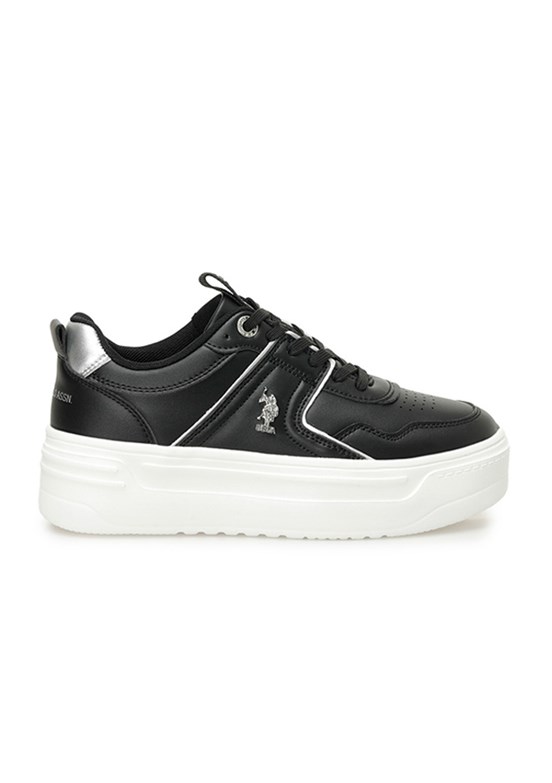 U.S. Polo Assn Siyah Kadın Sneaker Ayakkabı