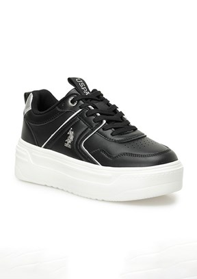U.S. Polo Assn Siyah Kadın Sneaker Ayakkabı