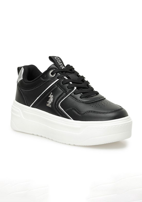 U.S. Polo Assn Siyah Kadın Sneaker Ayakkabı