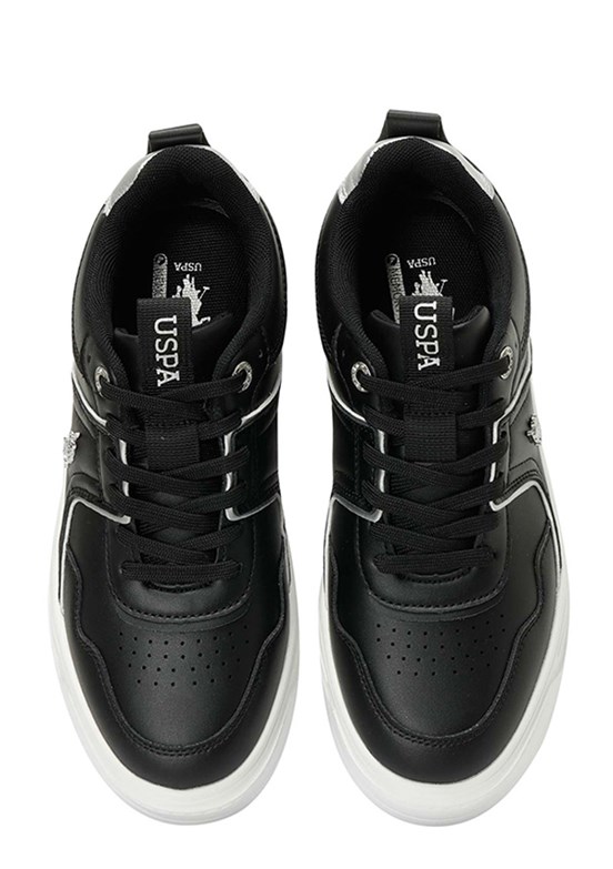 U.S. Polo Assn Siyah Kadın Sneaker Ayakkabı