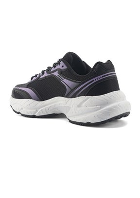 LUMBERJACK - HERBY 5FX - Kadın Siyah Sneaker Ayakkabı