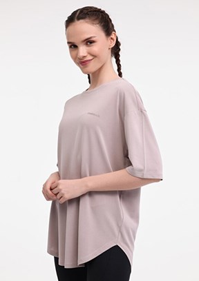 LUMBERJACK WL ROSA 11LYG15 5FX Vizon Kadın Kısa Kol T-shirt