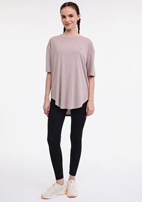 LUMBERJACK WL ROSA 11LYG15 5FX Vizon Kadın Kısa Kol T-shirt