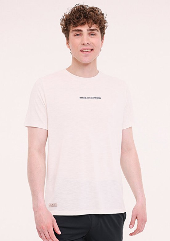 LUMBERJACK ML Jasper 11URB1052 5FX Beyaz Erkek Kısa Kol T-shirt